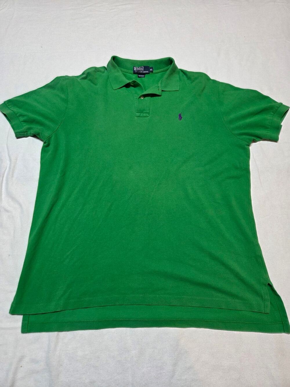 Polo by Ralph Lauren Kelly Green Short-Sleeve Polo Size XL